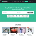 Ads Posting Website Design with Free Web Hosting