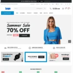 Apparel Store Website Design with Free VPS Web Hosting