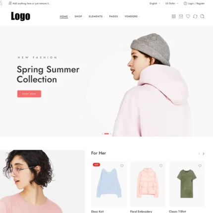 Apparel Website Design with Free Web Hosting