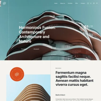 Architect Website Design with Free Web Hosting