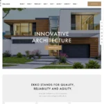 Architecture Website Design with Free VPS Web Hosting