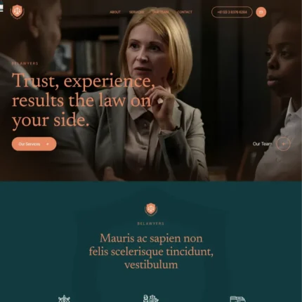 Attorney Website Design with Free VPS Web Hosting