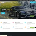 Auto Repair Service Website Design with Free VPS Web Hosting