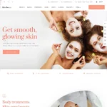 Beauty Salon Website Design with Free VPS Web Hosting