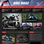 Bike Magazine Website Design with Free VPS Web Hosting