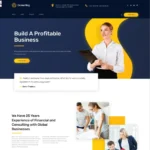 Business Consultation Website Design with Free VPS Web Hosting