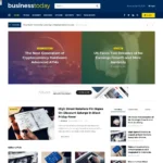 Business News Website Design with Free VPS Web Hosting