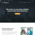 Chemical Manufacturing Website Design with Free Web Hosting