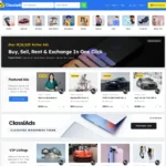 Classified Advertisement Website Design with Free VPS Web Hosting