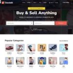 Classified Listing Website Design with Free VPS Web Hosting