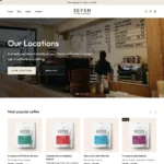 Coffee Roasters Website Design with Free VPS Web Hosting