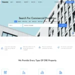 Commercial Real Estate Website Design with Free VPS Hosting