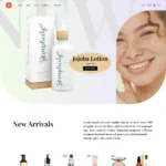 Cosmetic Store Website Design with Free VPS Web Hosting