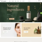 Cosmetics Website Design with Free Web Hosting (1)
