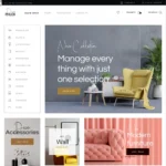Decoration Shop Website Design with Free VPS Web Hosting