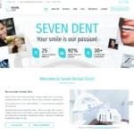Dental Clinic Website Design with Free VPS Web Hosting