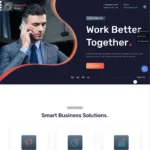 Digital Corporate Website Design with Free VPS Web Hosting