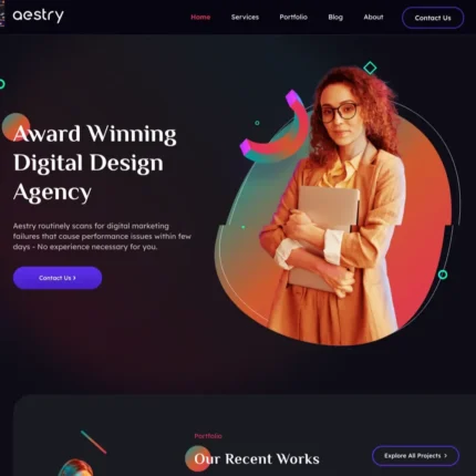 Digital Design Website Design with Free VPS Web Hosting