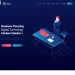 Digital Technology Website Design with Free VPS Web Hosting