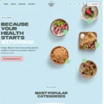 Eco Food Website Design with Free Web Hosting