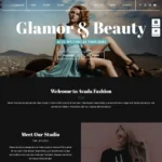 Fashion Service Website Design with Free VPS Web Hosting