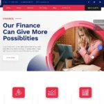 Finance Agency Website Design with Free VPS Web Hosting