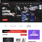 Gaming Community Website Design with Free VPS Web Hosting