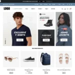 Garment Store Website Design with Free VPS Web Hosting