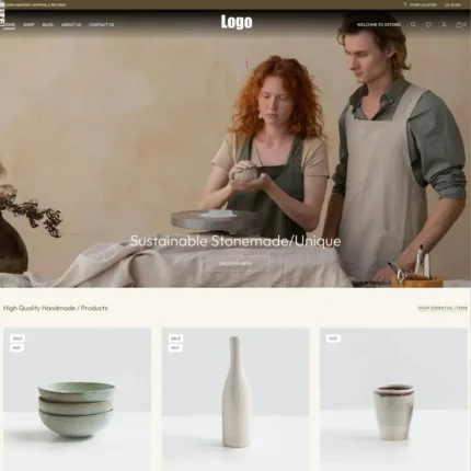 Handmade Artisans Website Design with Free Web Hosting