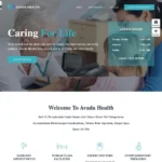 Health Website Design with Free VPS Web Hosting