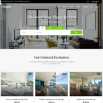 Housing Company Website Design with Free VPS Web Hosting