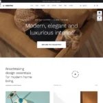 Interior Design Website with Free VPS Web Hosting