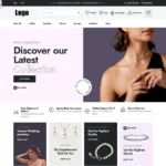 Jewelry Store Website Design with Free VPS Web Hosting