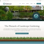 Landscaper Website Design with Free VPS Web Hosting