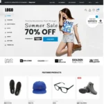 Lifestyle Store Website Design with Free VPS Web Hosting