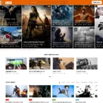 Live Movie Website Design with Free VPS Web Hosting