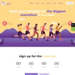 Marathon Website Design with Free Web Hosting