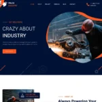 Mechanical Industry Website Design with Free VPS Web Hosting