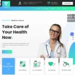 Medical Service Website Design with Free VPS Web Hosting