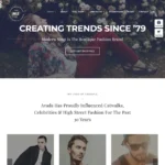 Modern Shop Website Design with Free VPS Web Hosting