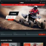 Motorcycles Dealers Website Design with Free VPS Web Hosting
