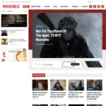 Movie Reviews Website Design with Free VPS Web Hosting