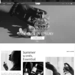 Perfume Website Design with Free Web Hosting