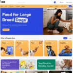Pet Stor Website Design with Free VPS Web Hosting
