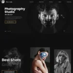 Photography Studio Website Design with Free VPS Web Hosting