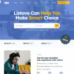 Public Listings Website Design with Free VPS Web Hosting