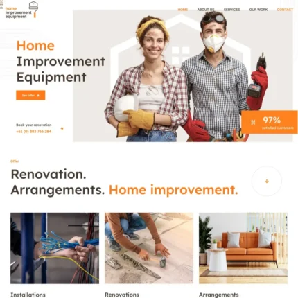 Renovate Website Design with Free Web Hosting