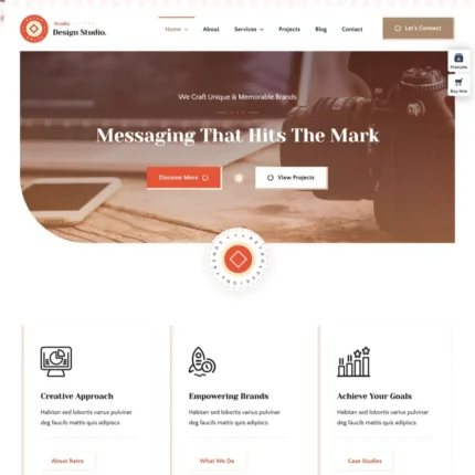 Retro Website Design with Free VPS Web Hosting