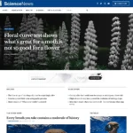 Science News Website Design with Free VPS Web Hosting