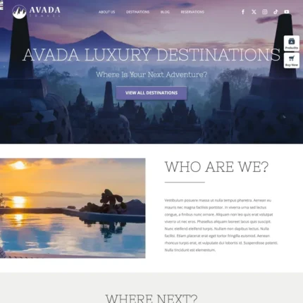 Tour Travel Website Design with Free VPS Web Hosting
